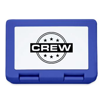 Crew - Brotdose - Royalblau - Vorne