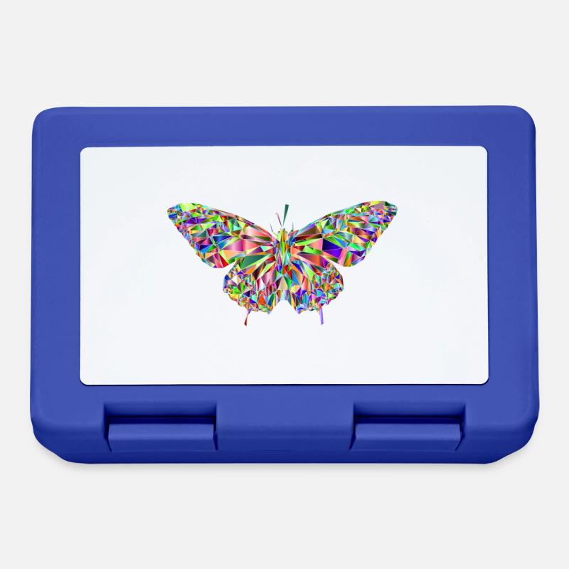 butterfly - Lunchbox - royal blue