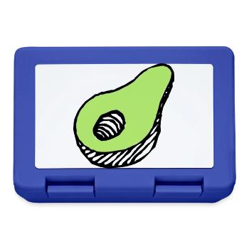 avocado - Lunchbox - royal blue - Front