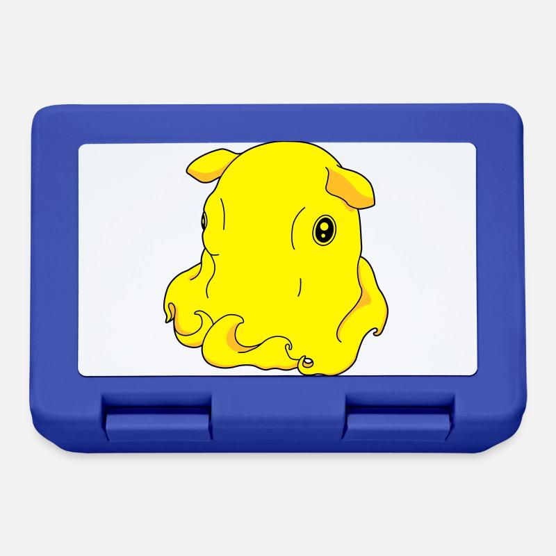 Umbrella elephant octopus - Lunchbox - royal blue