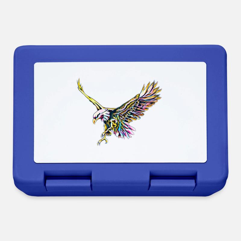 Eagle - Lunchbox - royal blue