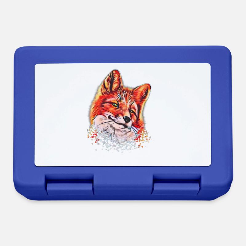 Fox - Lunchbox - royal blue