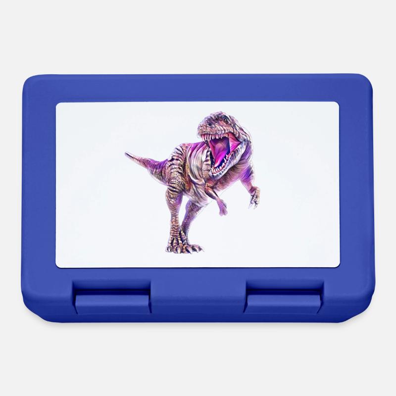 T-Rex - Boîte à goûter - bleu royal