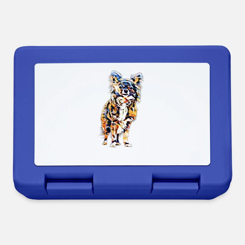 Chihuahua - Boîte à goûter - bleu royal