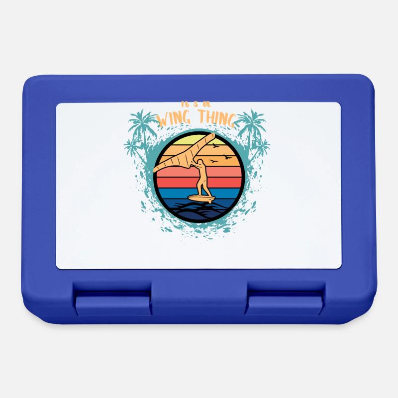 It s a Wing Thing Hydrofoil Wingfoil Wingfoiling - Lunchbox - royal blue