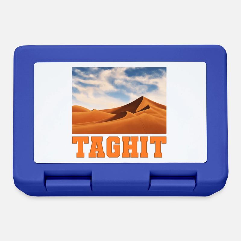 Taghit - Boîte à goûter - bleu royal