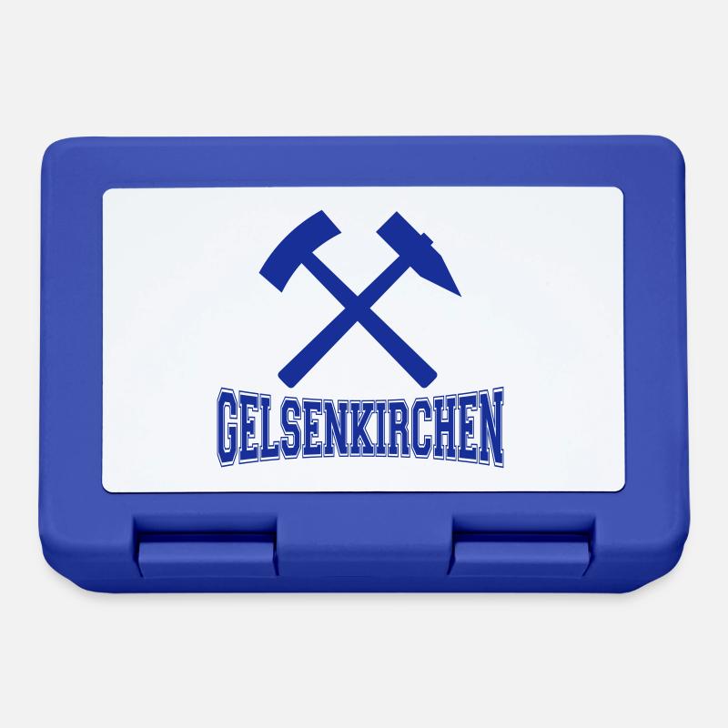 Gelsenkirchen - Brotdose - Royalblau