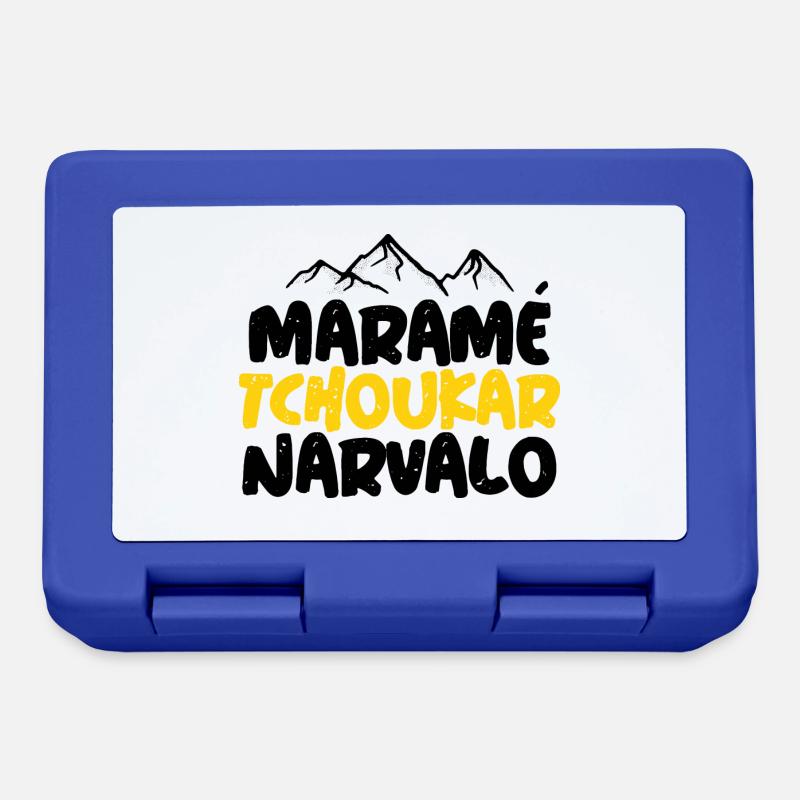 Maramé Tchoukar Narvalo - Boîte à goûter - bleu royal
