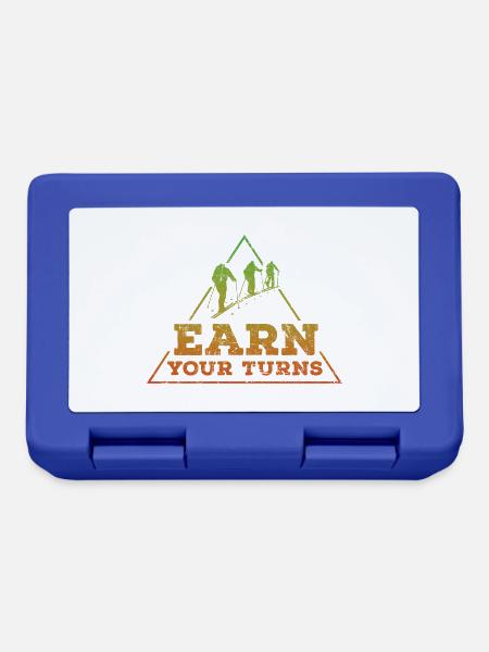Earn your turns Tour reggae - Brotdose - Royalblau