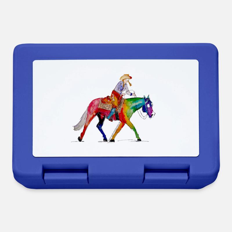 Ranch Riding - Boîte à goûter - bleu royal