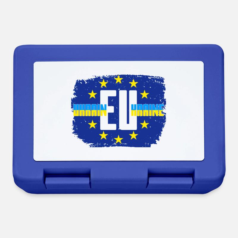 Ukraine - Boîte à goûter - bleu royal