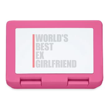 worlds best ex girlfriend - Brotdose - Pink - Vorne