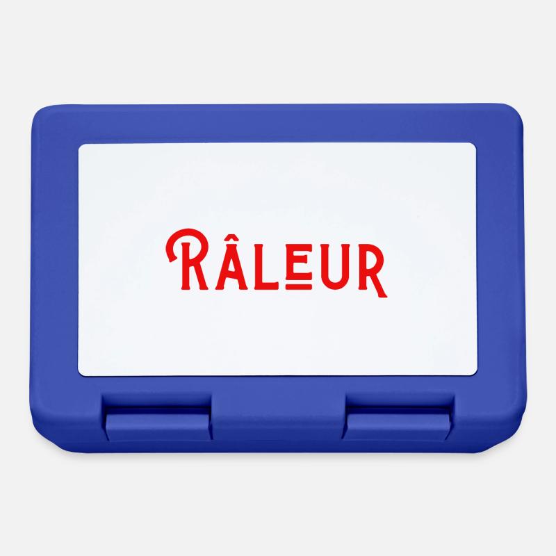 Râleur du bled - Boîte à goûter - bleu royal