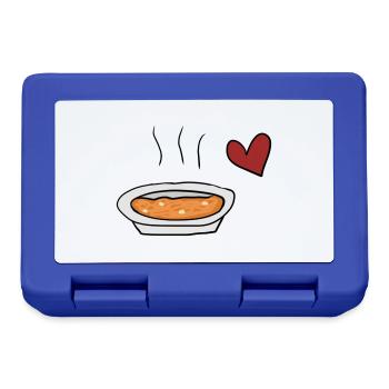 Suppe rotes - Brotdose - Royalblau - Vorne