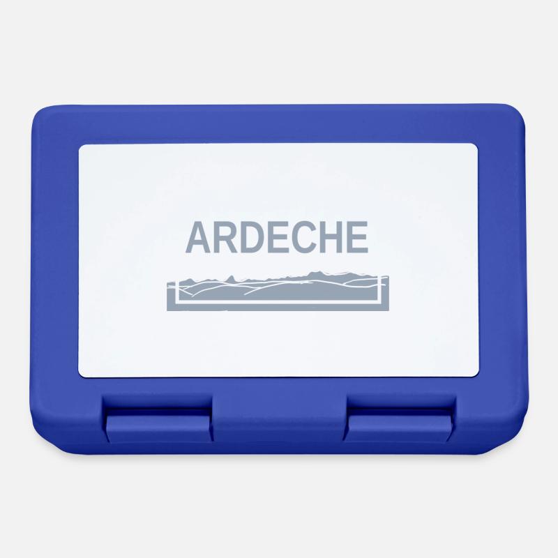 Ardeche - Boîte à goûter - bleu royal