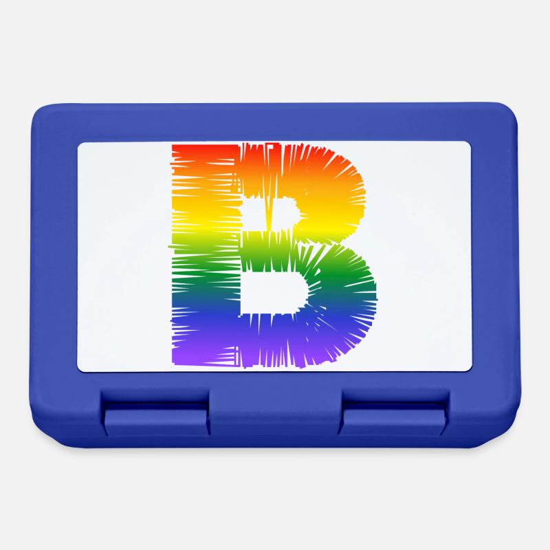 rainbow B - Brotdose - Royalblau