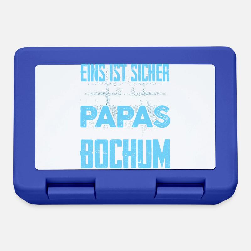 BOCHUM - Papa - Brotdose - Royalblau