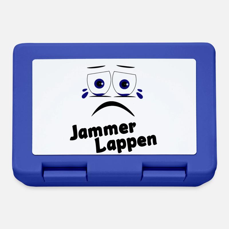 Jammer Lappen - Brotdose - Royalblau