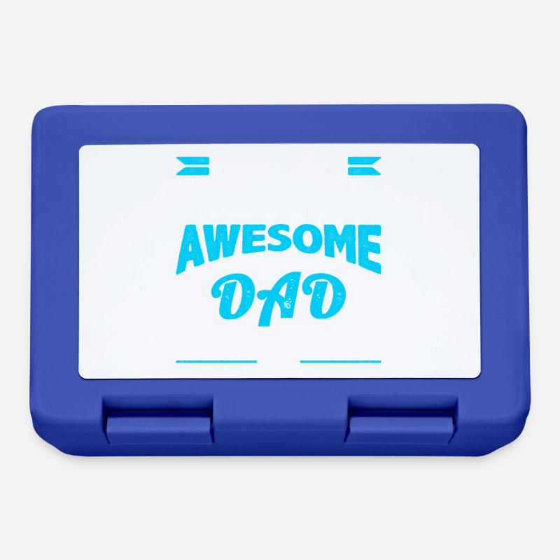 Awesome Dad Looks Like - Lunchbox - royal blue