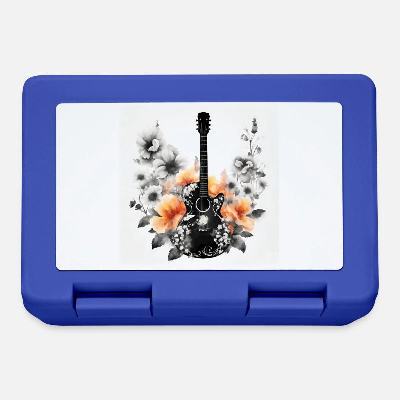 GUITAR IN BLOOM - Lunchbox - royal blue