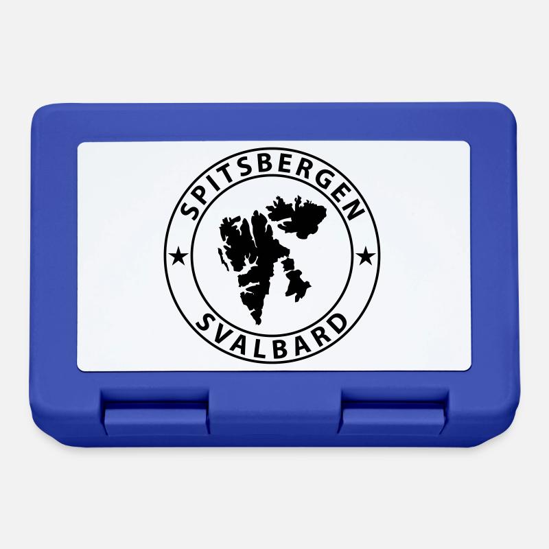 Spitzbergen - Brotdose - Royalblau