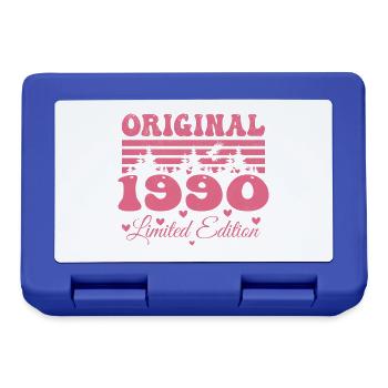 34th Birthday Gift 1990 Woman | Born in 1990 - Lunchbox - royal blue - Front