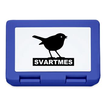 Svartmes - Krankes lokales Fernsehen - Brotdose - Royalblau - Vorne