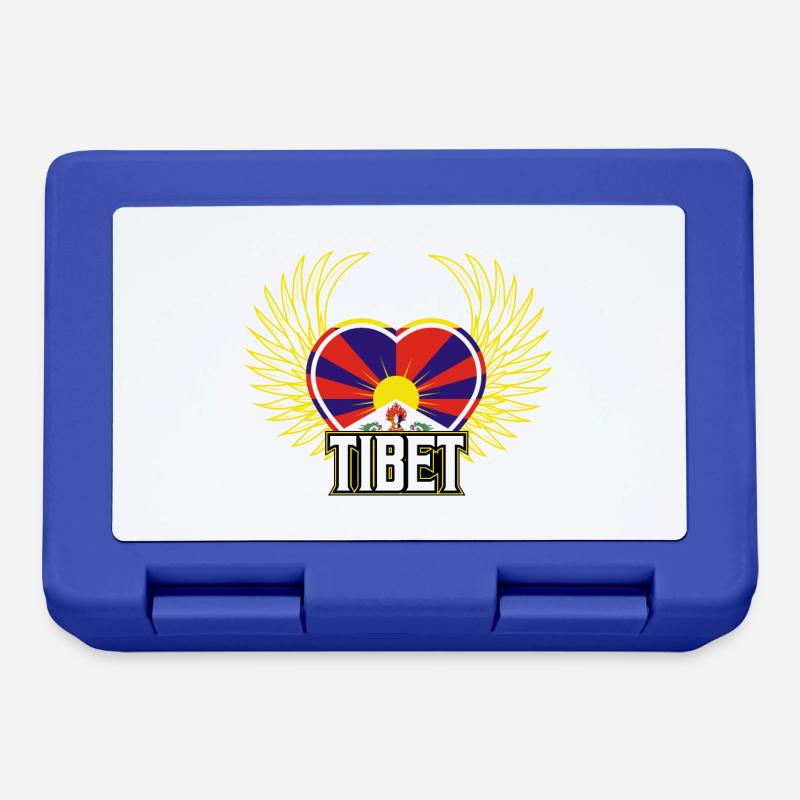 Tibet - Boîte à goûter - bleu royal