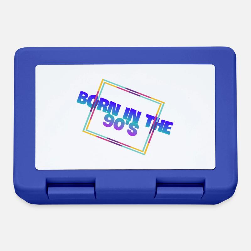 Né(e) dans les années 90 - Boîte à goûter - bleu royal