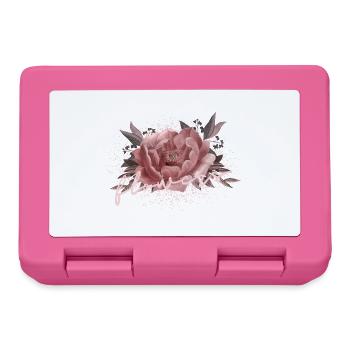 Flowers Pfingstrose Rosa - Brotdose - Pink - Vorne