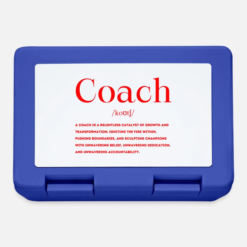 Coach Definition - Brotdose - Royalblau