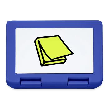 Postit - Brotdose - Royalblau - Vorne