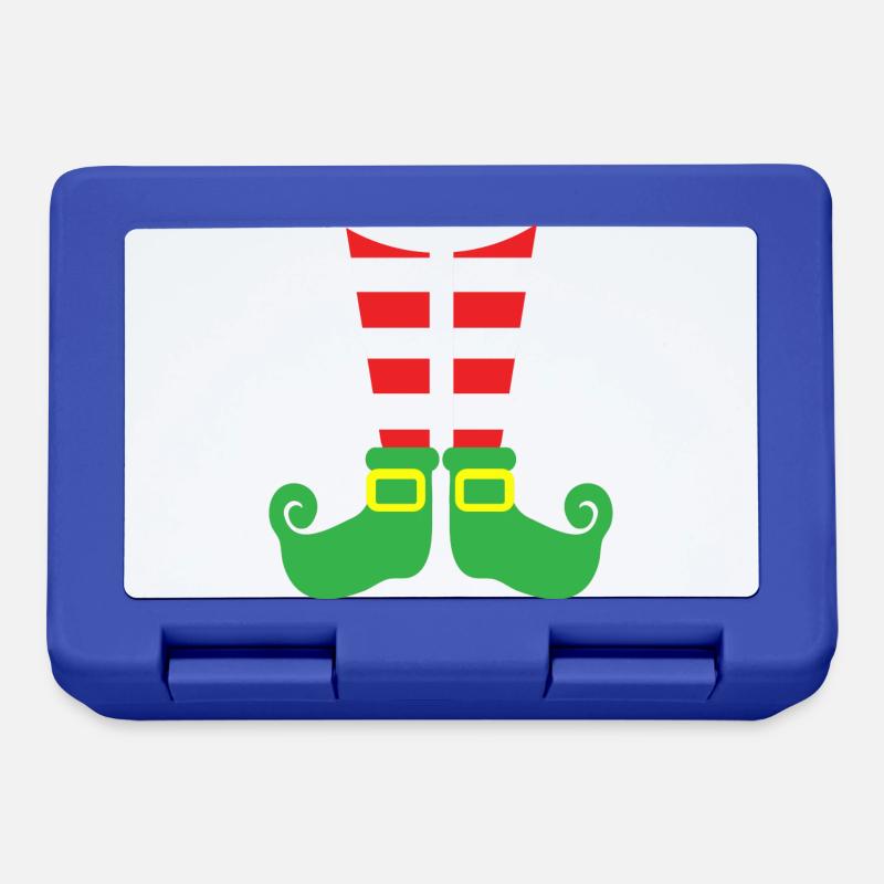 déguisement jambe elfe noël - Boîte à goûter - bleu royal