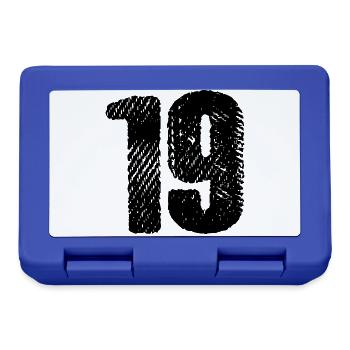 19 number jersey - Lunchbox - royal blue - Front