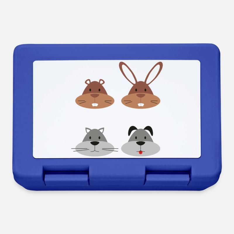 Pets - Lunchbox - royal blue
