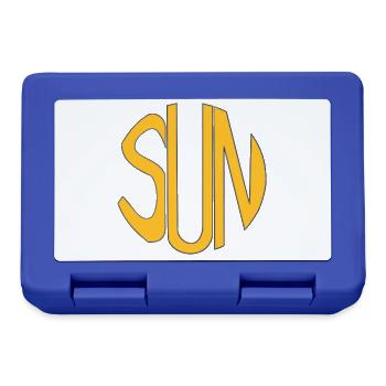 Sun. - Lunchbox - royal blue - Front