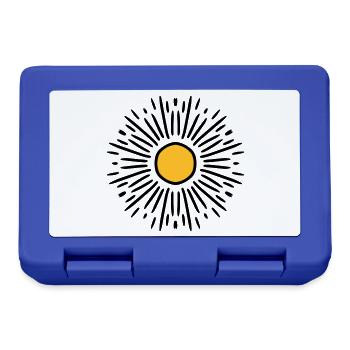 Sun - Lunchbox - royal blue - Front