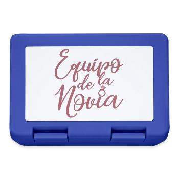 Equipo dela Novia Team Bride Wedding Bridesmaid - Lunchbox - royal blue - Front