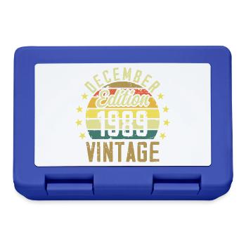 Légendes Sont Nés En Décembre 1989 - Édition 1989 - Boîte à goûter - bleu royal - Devant