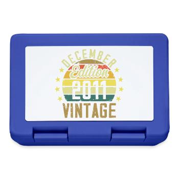 Légendes Sont Nés En Décembre 2011 - Édition 2011 - Boîte à goûter - bleu royal - Devant