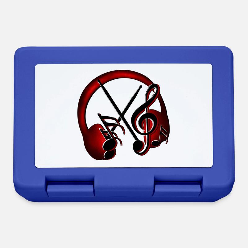 Casques - Boîte à goûter - bleu royal