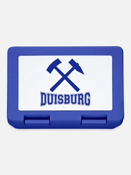 Duisburg - Brotdose - Royalblau