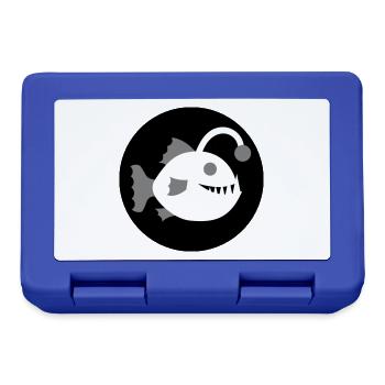 Lantern Fish Frogfish Deep Sea Fish Icon - Lunchbox - royal blue - Front