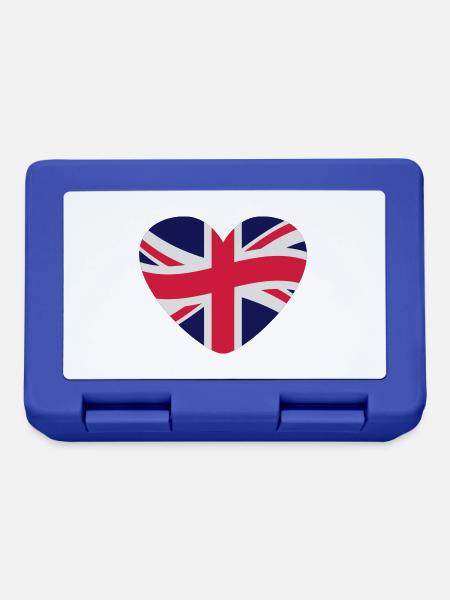 i_loveengland_3c - Brotdose - Royalblau