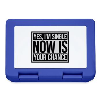 single now your chance - Brotdose - Royalblau - Vorne