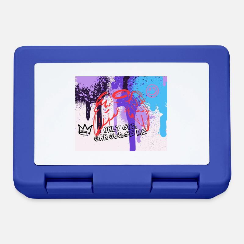 Devine Graffiti - Brotdose - Royalblau
