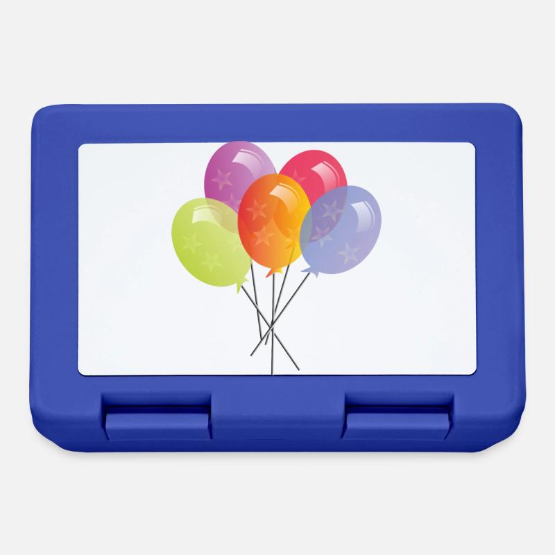GLOBOS - Boîte à goûter - bleu royal