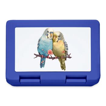 Budgies - Lunchbox - royal blue - Front