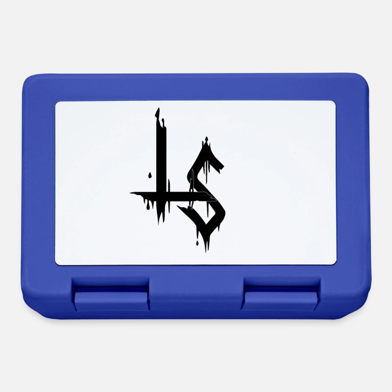 LS Logo - Brotdose - Royalblau