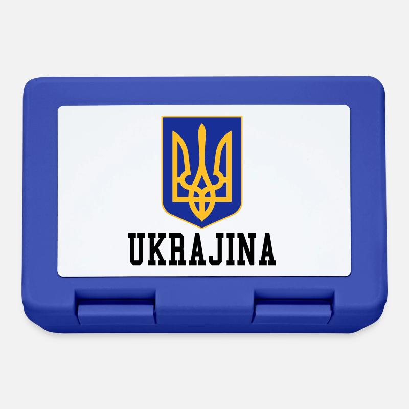 Ukraine - Brotdose - Royalblau